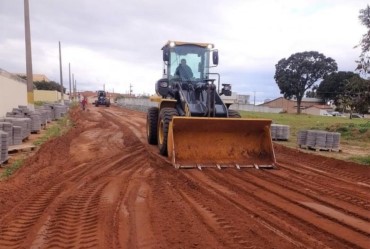 Último trecho de terra da Rua Mato Grosso ganha pavimentação