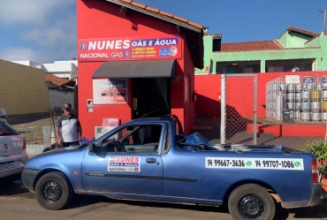 Nunes Gás e Água a entrega mais rápida e segura em Taguaí