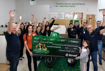 Mais um associado da Sicredi Norte Sul é contemplado na Poupança Premiada