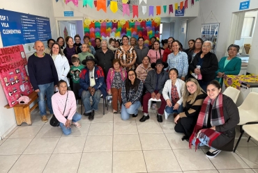 ESF Vila Clementina de Taguaí realiza evento junino para grupo de prevenção de hipertensão e diabetes