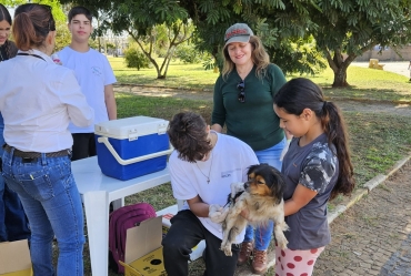 Vacinação antirrábica para cães e gatos será realizada no Largo São João em Avaré