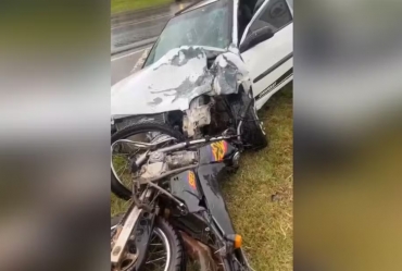 Motorista embriagado invade contramão, mata motociclista e acaba preso em Capão Bonito
