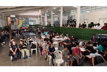 Campanha de conscientização contra dengue nas escolas em Timburi