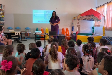 Ação leva promoção da saúde bucal para escolas de Avaré