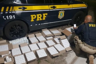 Polícia apreende carga de medicamentos com nota fiscal falsa na BR-153
