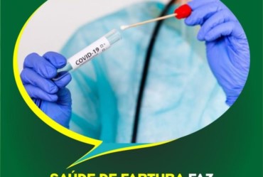 Coordenadoria de Saúde de Fartura emitiu nota de esclarecimento sobre a testagem de Covid-19.