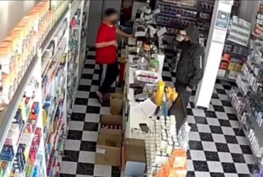 homem assalta farmácia após pedir copo d'água para funcionário em Itapeva