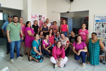 Taguaí finaliza campanha Outubro Rosa com sucesso