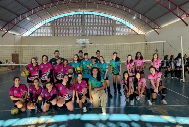 Equipes de vôlei feminino de Taguaí vencem amistosos no último fim de semana