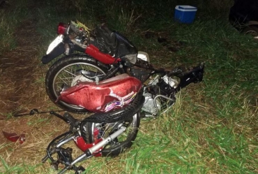 Motociclista morre em acidente com carro em estrada vicinal de Bernardino de Campos