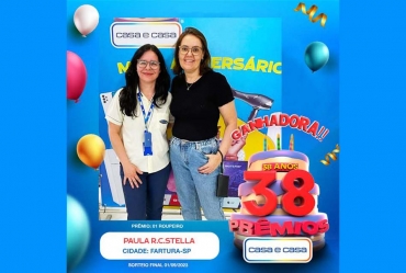 Casa e Casa entrega prêmios dos sorteios de aniversário