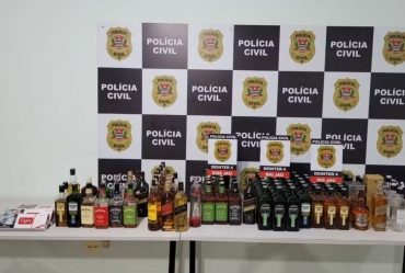 Polícia descobre depósito clandestino de bebidas alcoólicas falsificadas em Jaú; dono foi preso