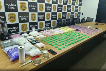 Trio é preso com mais de 2 mil porções de cocaína em Itapetininga
