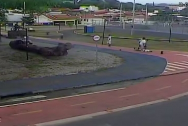 Estudante tem traumatismo craniano ao ser agredido com garrafas e taco durante discussão em Itararé