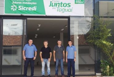 Sicredi prevê inauguração em Taguaí em junho