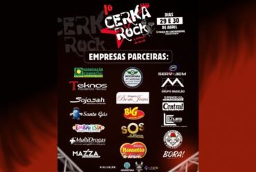 Acontece neste final de semana o 1º “Cerka Rock – A Estação do Rock”