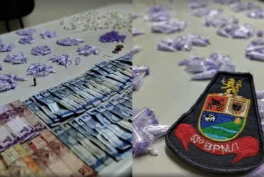 Grupo é preso com diversas porções de drogas em Cerqueira César