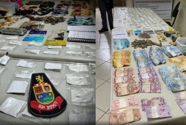 Trio é preso em operação contra tráfico de drogas em Cerqueira César