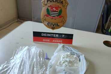 Polícia Civil prende em flagrante homem acusado de vender cocaína