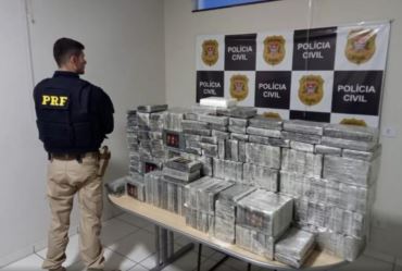 Homem é preso com mais de 250 kg de cocaína avaliada em R$ 10 milhões na rodovia Raposo Tavares em Piraju