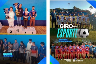 Taquarituba se destaca em competições esportivas da região