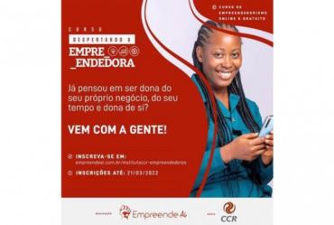Projeto Despertando a Empreendedora recebe inscrições até 21 de março