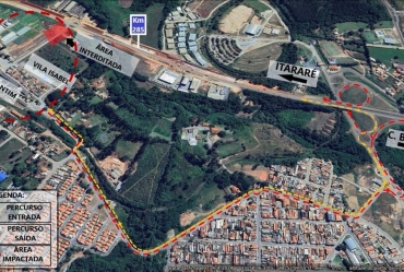 Rodovia Francisco Alves Negrão terá alteração no tráfego a partir da próxima sexta-feira, 28, em Itapeva