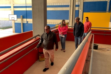Nova escola estadual de Fartura entra na fase final das obras