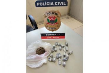 Polícia Civil prende casal em flagrante por tráfico de drogas