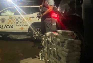 Polícia apreende quase 80 quilos de cocaína da SP-270 em Ourinhos