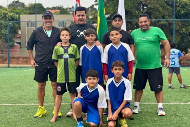 Primeiro torneio em alusão à Copa do  Mundo reúne crianças e famílias em Timburi