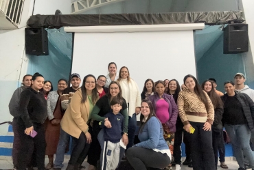 Saúde de Taguaí realiza encontro de gestantes com palestra 