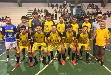 Equipe de futsal de Sarutaiá estreia com vitória e goleada nos Jogos da Juventude 