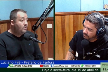Prefeito Luciano Filé anuncia sua pré-candidatura a reeleição em Fartura