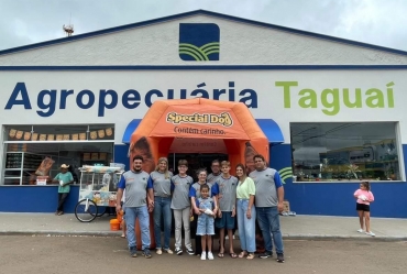 Agropecuária Taguaí é reinaugurada em novo endereço