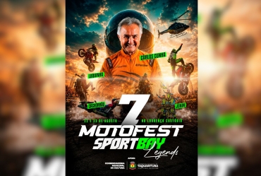 Taquarituba recebe a 7ª edição do MotoFest SportBay Legends nos dias 22 e 23 de agosto