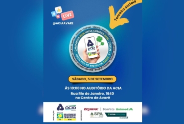 Acia realiza terceiro sorteio da campanha Vales-Compra 2026 neste sábado (5)