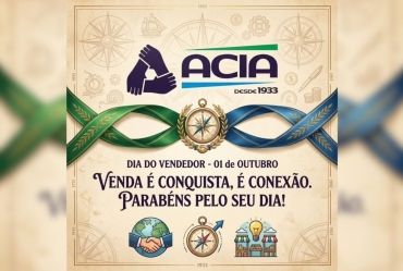Dia do Vendedor: Acia destaca a importância dos profissionais que movimentam o comércio