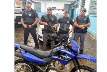 Polícia Militar de Itaporanga (SP) prende em flagrante procurado da justiça com moto furtada em Arapoti (PR)