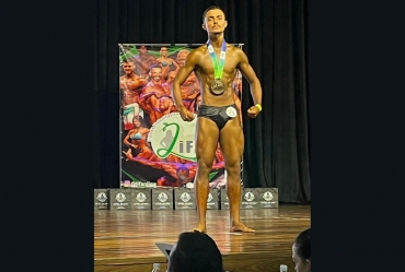 Atleta de 17 anos é o mais novo nome de Avaré no fisiculturismo