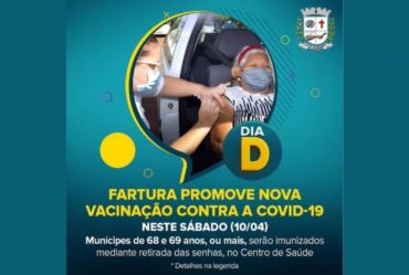 Coordenadoria da Saúde divulga programação de vacinas em Fartura