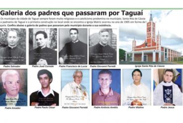 Galeria dos padres que passaram por Taguaí