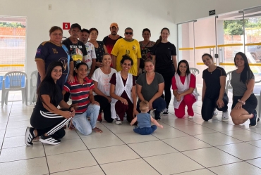Grupo Saúde da Mente realiza aula de dança de Sarutaiá