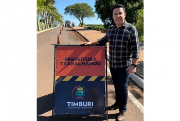 Prefeitura de Timburi intensifica operação de tapa-buracos