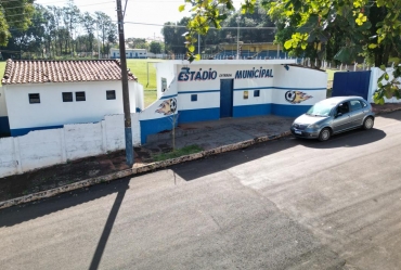 Estádio de Timburi passa por melhorias para receber a 36ª edição do Campeonato de Futebol 