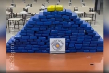 Homem é preso com quase 100 kg de maconha em Taguaí