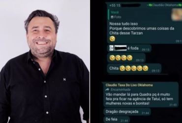 Câmara de Tatuí cassa mandato de vereador após mensagens racistas em app: 'chita' e 'carvão queimado'