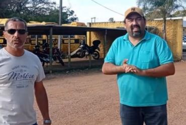 Carlos Wagner e Hidalgo Freitas vistoriam Garagem Municipal de Avaré 