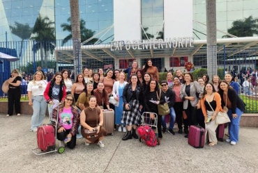 Sebrae-SP leva mais de 300 pessoas da região de Ourinhos para a Beauty Fair, em São Paulo 