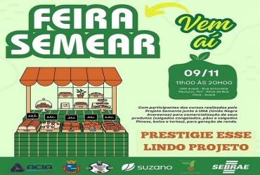 Sebrae-SP e parceiros promovem a Feira Semear em Avaré